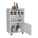 Maisons Wood Bar Cart - Chic Decora