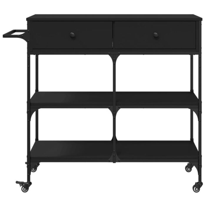 Mawadah Metal Bar Cart - Chic Decora