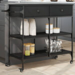 Mawadah Metal Bar Cart - Chic Decora