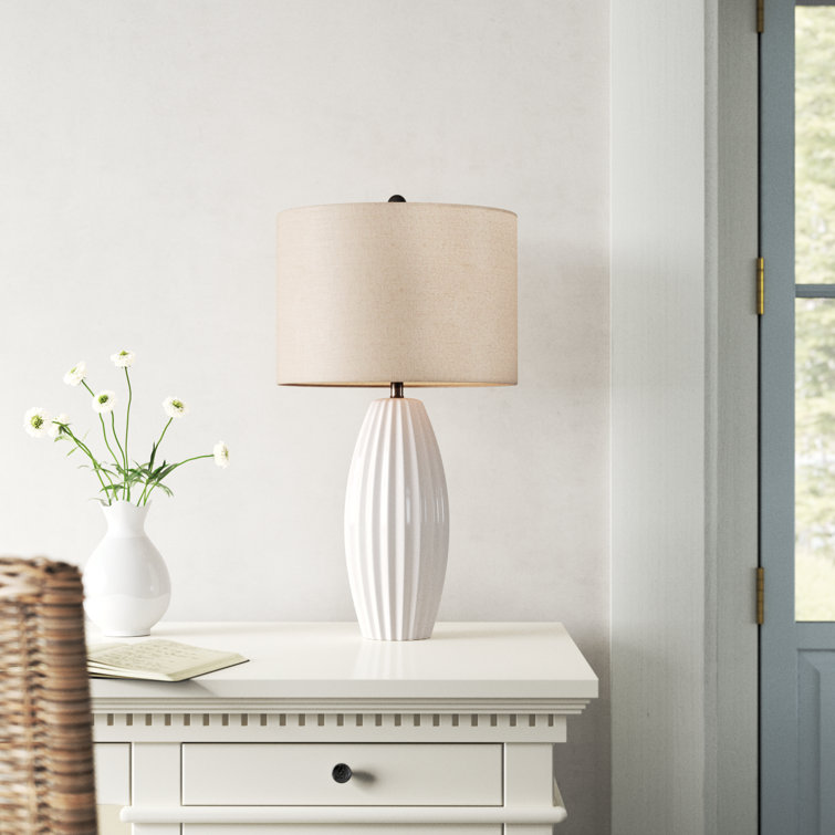 Medee Ceramic Table Lamp - Chic Decora