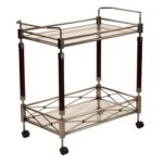 Metal Bar Cart - Chic Decora