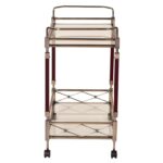 Metal Bar Cart - Chic Decora