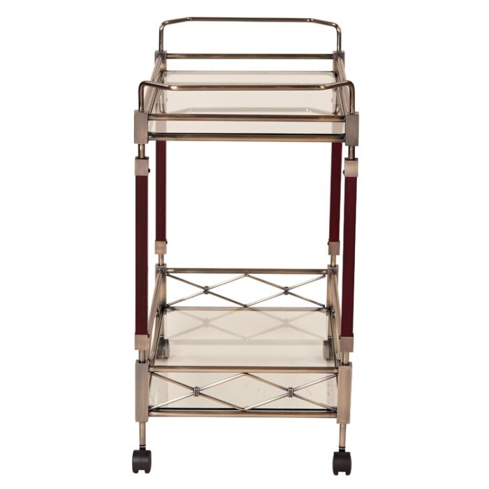 Metal Bar Cart - Chic Decora