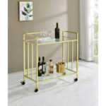 Metal Bar Cart - Chic Decora