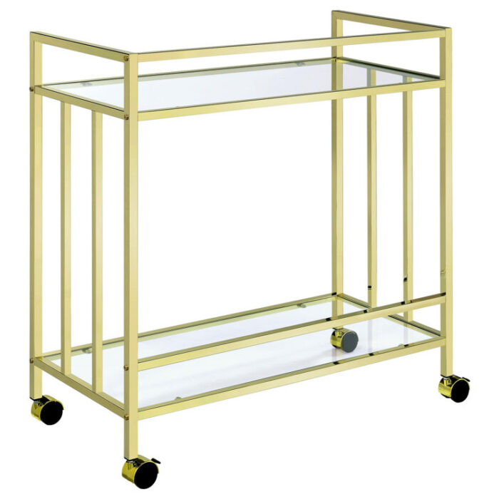 Metal Bar Cart - Chic Decora