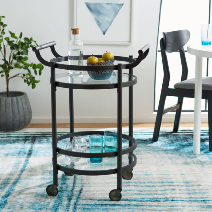 Metal Bar Cart - Chic Decora