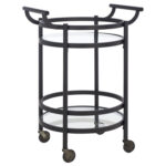 Metal Bar Cart - Chic Decora