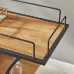 Metal Bar Cart - Chic Decora