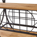 Metal Bar Cart - Chic Decora