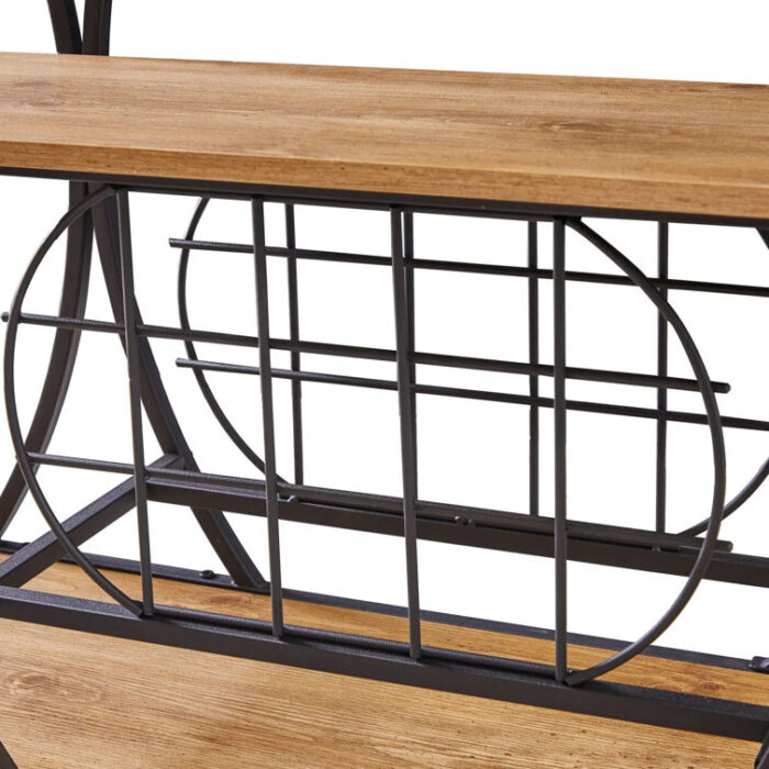 Metal Bar Cart - Chic Decora