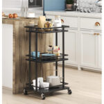 Metal Bar Cart - Chic Decora