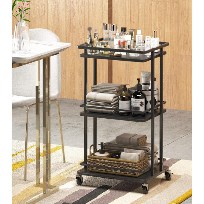 Metal Bar Cart - Chic Decora