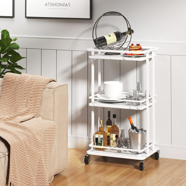 Metal Bar Cart - Chic Decora