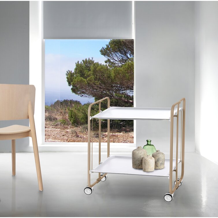 Metal Bar Cart - Chic Decora