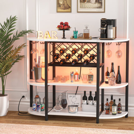 Beaulieu 47.24” Bar Cabinet - Chic Decora