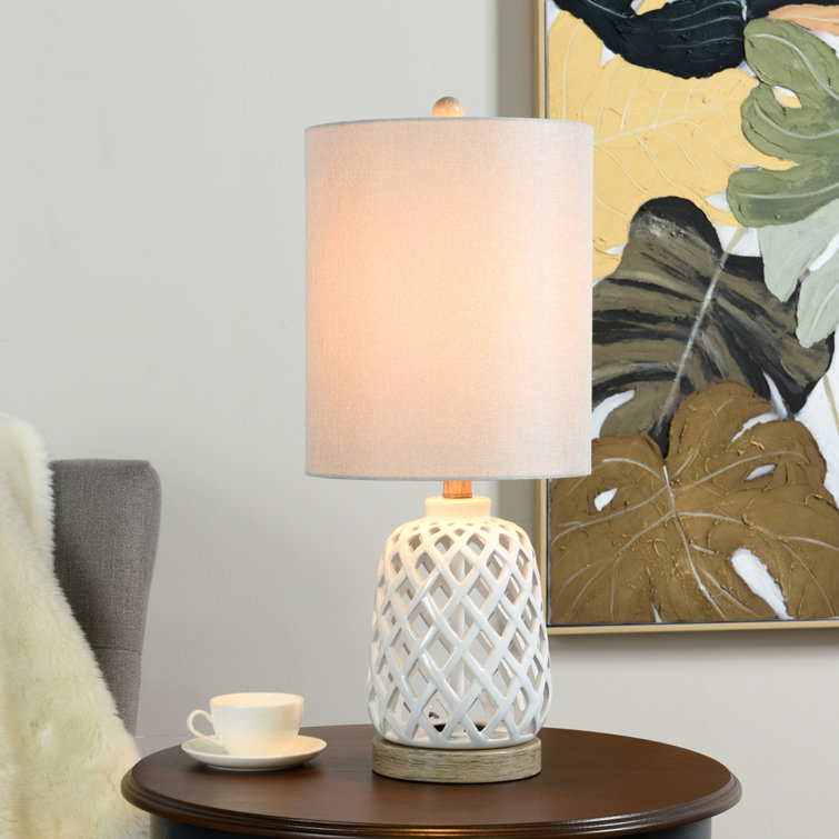 Isabelle Resin Table Lamp - Chic Decora