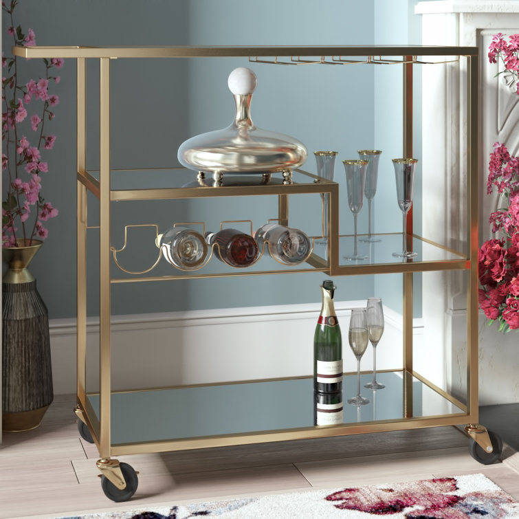 Miranda Bar Cart - Chic Decora