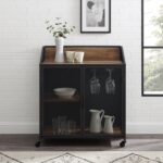 Munich 32.63” Bar Cabinet - Chic Decora