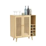 Nabors 32.75” Bar Cabinet - Chic Decora