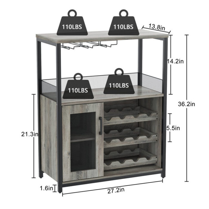 Natilie Metal Bar Cart - Chic Decora