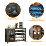 Nazime 47.24” Wine Bar - Chic Decora