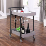 Obrian Metal Bar Cart - Chic Decora