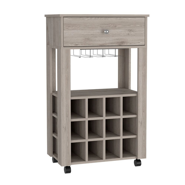 Arniya Wood Bar Cart - Chic Decora