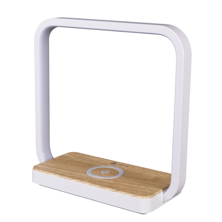 OttLite Wireless Charging Station and Night Light, White - Chic Decora