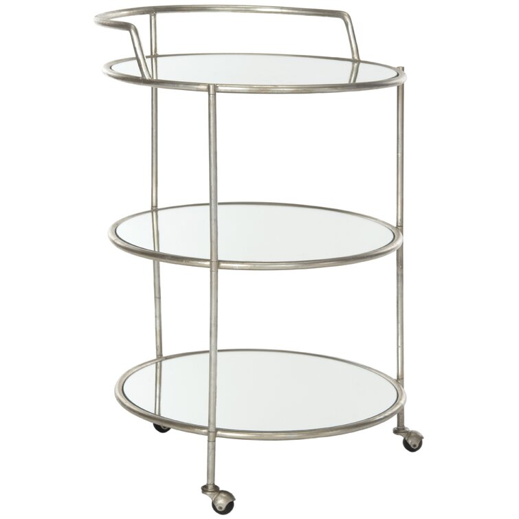 Oxendine Metal Bar Cart - Chic Decora