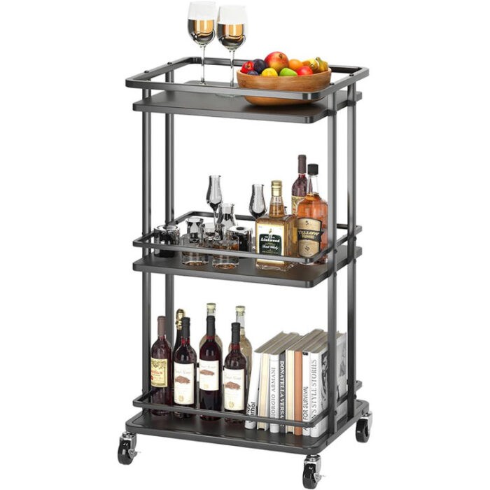 Petrocelli Metal Bar Cart - Chic Decora