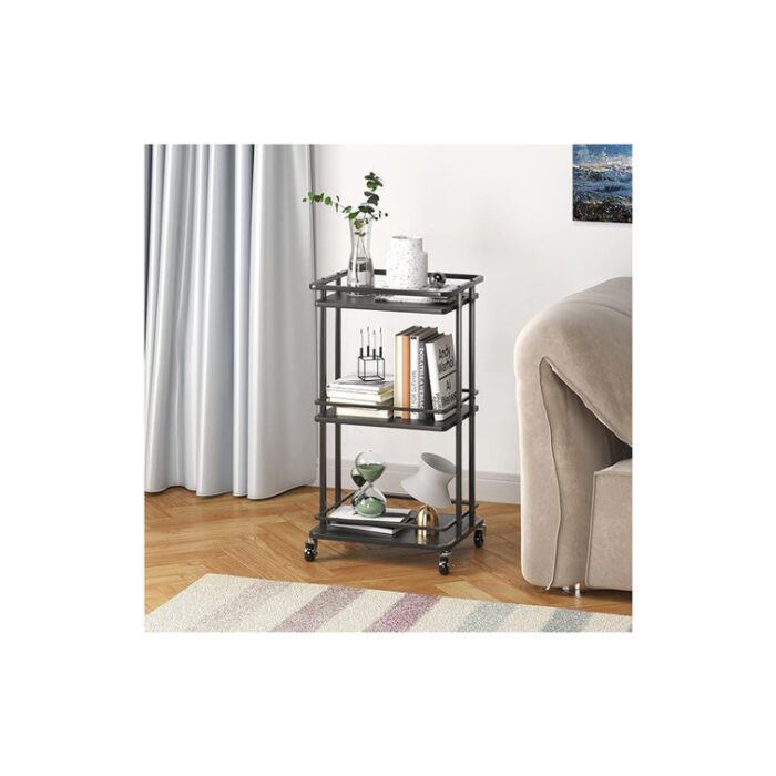 Petrocelli Metal Bar Cart - Chic Decora