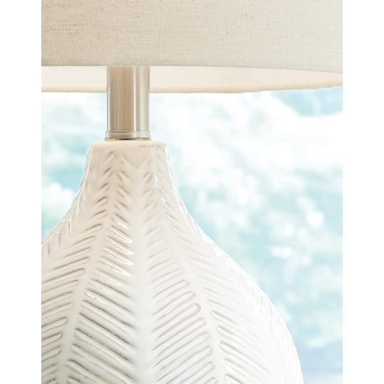 Prysilla Ceramic Table Lamp - Chic Decora