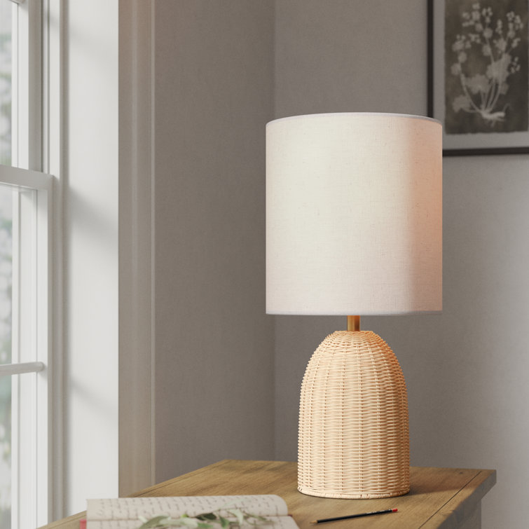 Radley Wicker/Rattan Table Lamp - Chic Decora