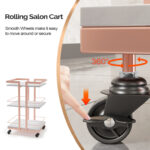 Raghnall Metal Bar Cart - Chic Decora