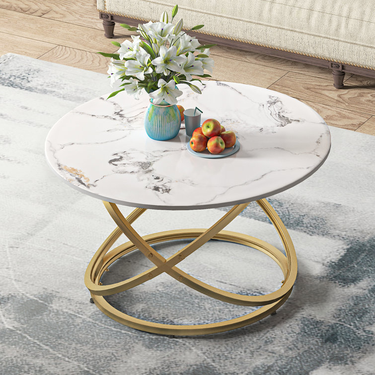 Allinah Glass Top Coffee Table - Chic Decora