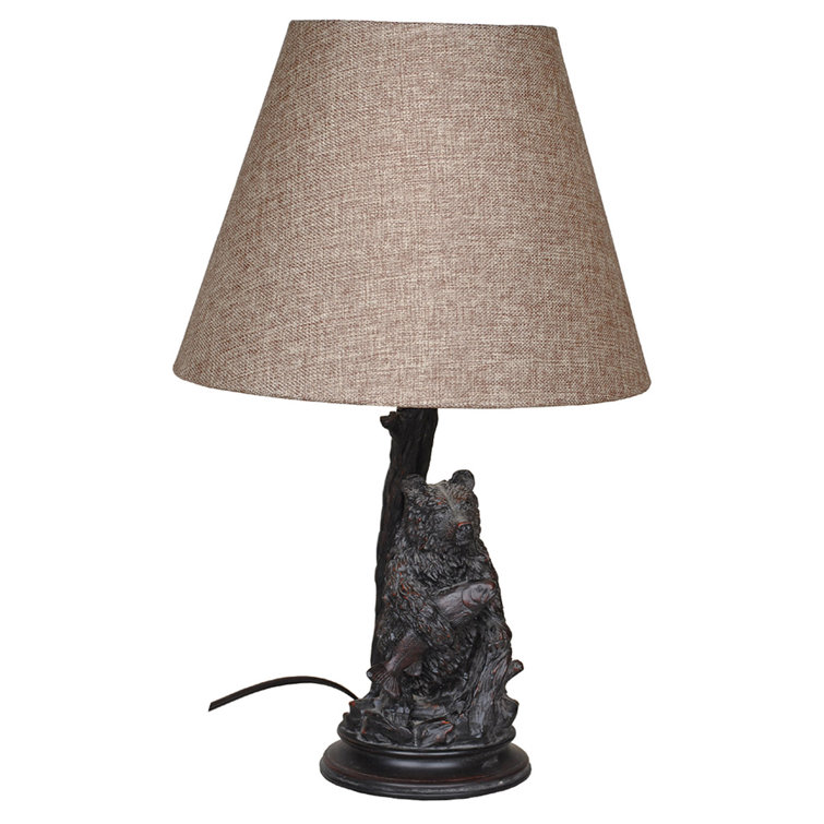 Resin Table Lamp - Chic Decora