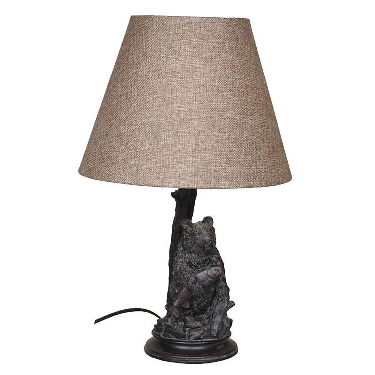 Resin Table Lamp - Chic Decora