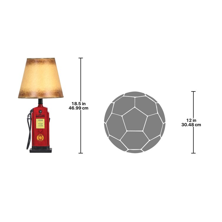 Retro Gas Pump Table Lamp - Chic Decora