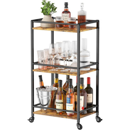 Rocklynn Bar Cart - Chic Decora