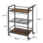 Roget Bar Cart - Chic Decora