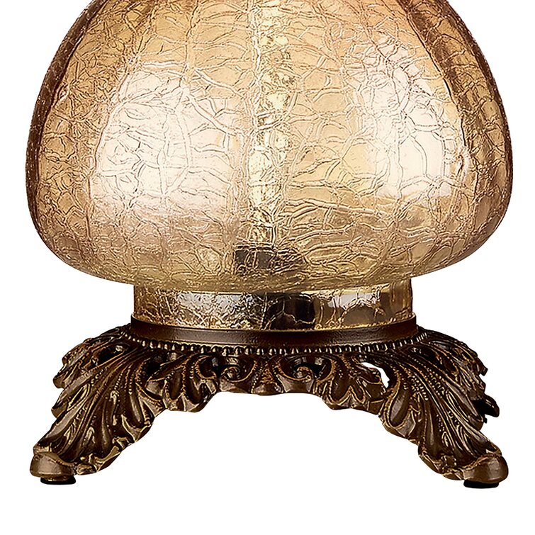 Rose Court Hurricane Table Lamp - Chic Decora