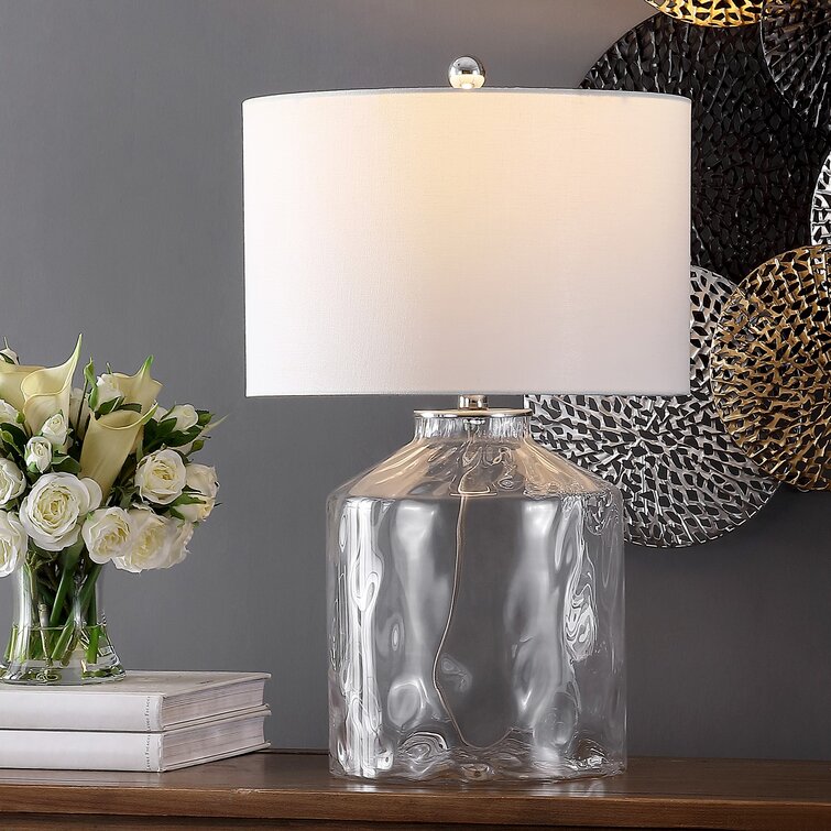 Roseburg Glass Table Lamp - Chic Decora