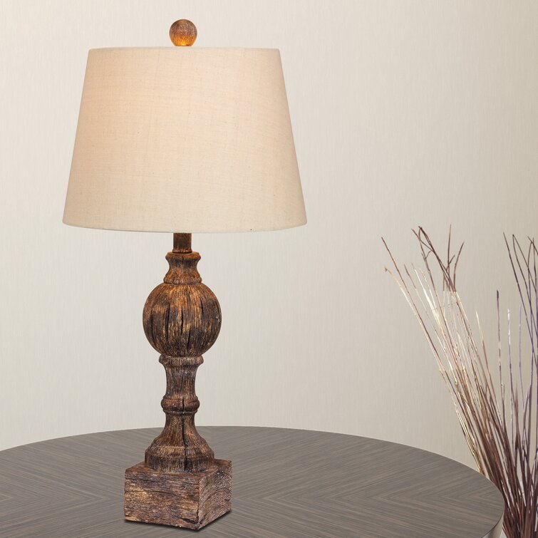 Lohman Resin Table Lamp - Chic Decora