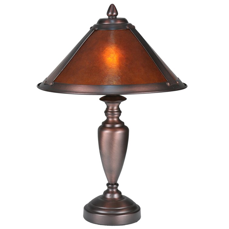 Rustic Lodge Metal Lamp - Chic Decora