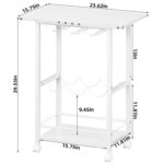 Sejo Metal Bar Cart - Chic Decora