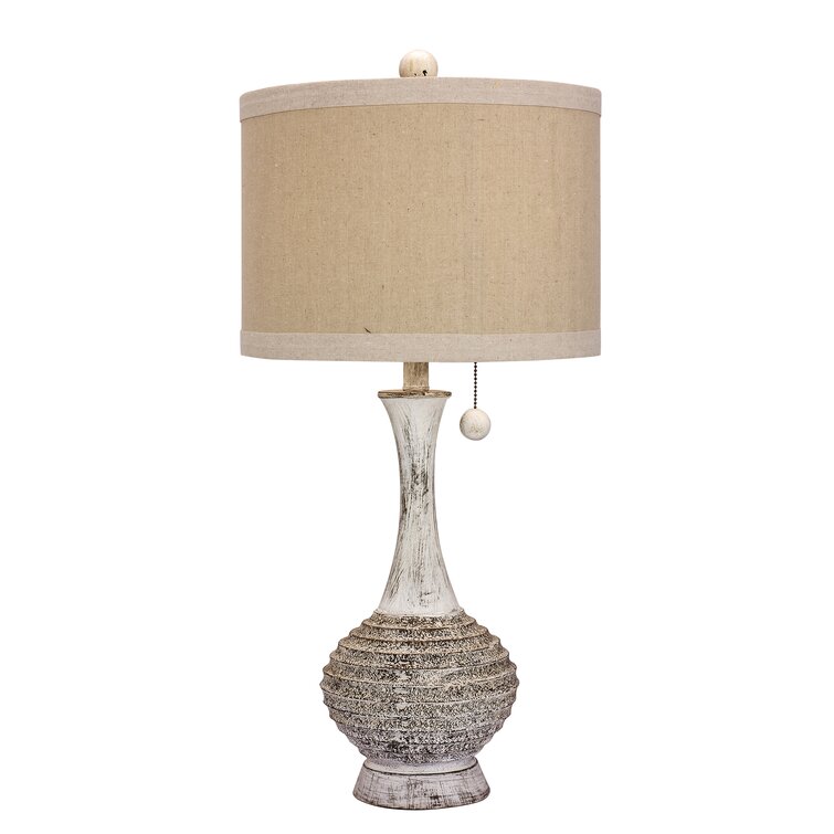 Sela Resin Table Lamp Lamp - Chic Decora