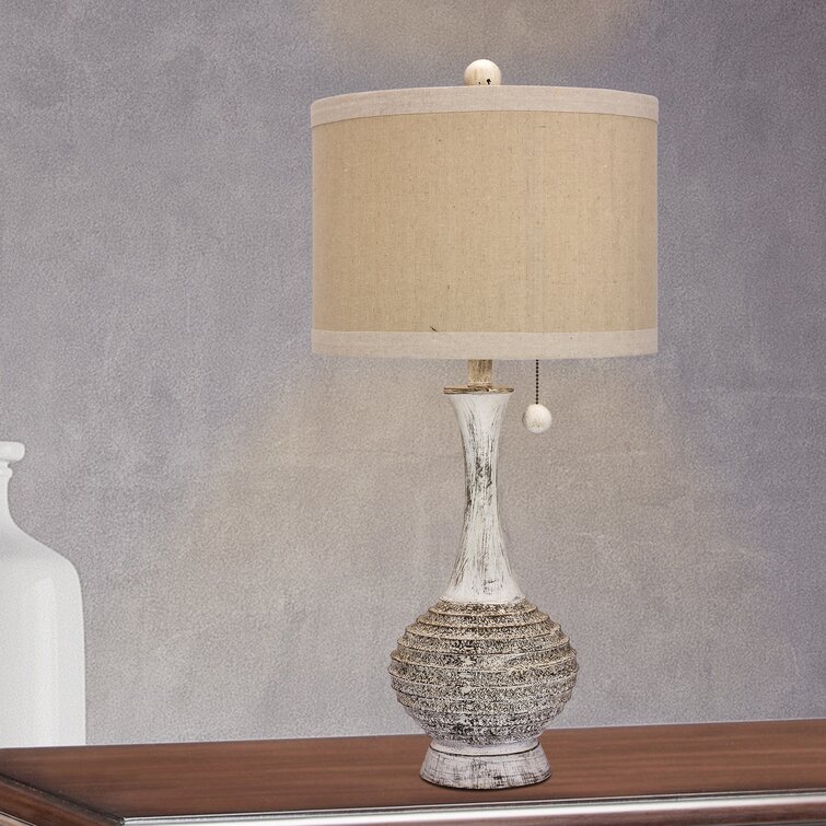 Sela Resin Table Lamp Lamp - Chic Decora