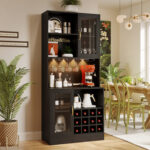 Shiloah 31.5” Bar Cabinet - Chic Decora