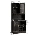 Shiloah 31.5” Bar Cabinet - Chic Decora