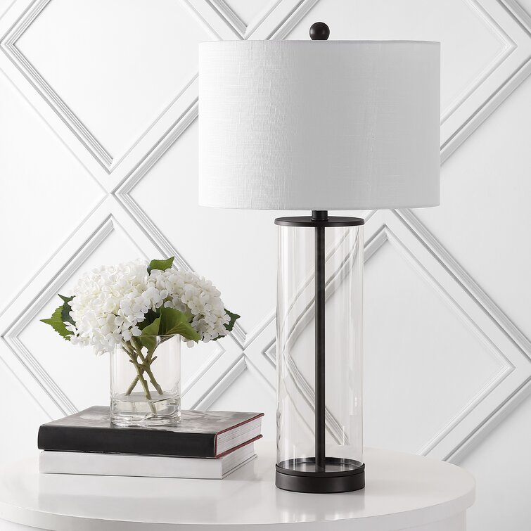 Silberston Glass Table Lamp - Chic Decora